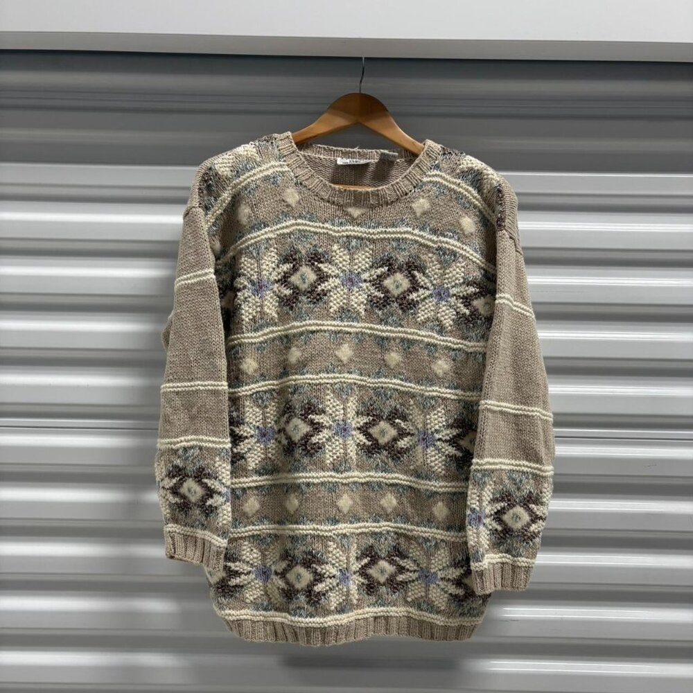 Vintage Paul Harris Design  Hand Knit Sweater
